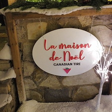 La maison de noel frame